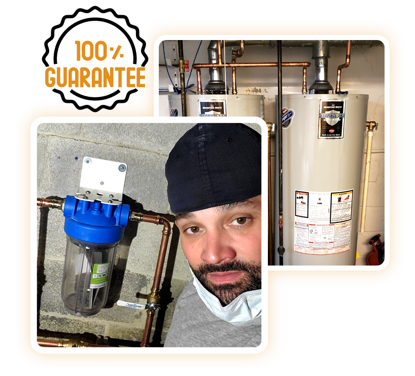 100% guaranteed Plumbing and heating services in Westchester and Putnam Counties and Surrounding Areas